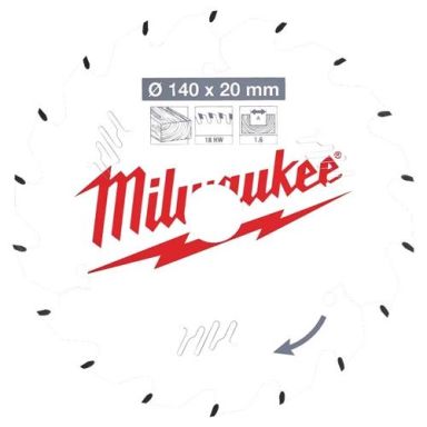 Milwaukee CSB P W Sagklinge 140x1,6x20 mm, 18T