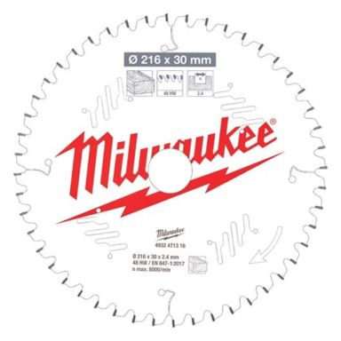 Milwaukee CSB MS W Sahanterä 216x2,4x30 mm, 48T