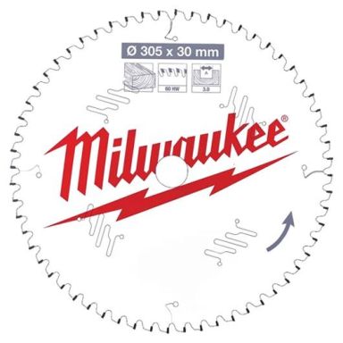 Milwaukee CSB MS W Sagklinge 305x3x30 mm, 60T