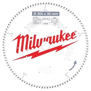Milwaukee CSB MS W Sågklinga 305x3x30 mm, 100T