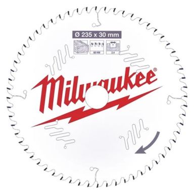 Milwaukee CSB P W Sågklinga 235x2,4x30 mm, 60T