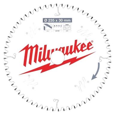 Milwaukee CSB P Alu Sågklinga 235x2,4x30 mm, 60T