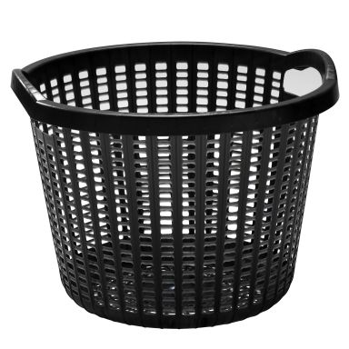 Nyby Bruk 6031-8 Løvkurv 55 l, sort
