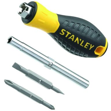 STANLEY 0-68-012 Skruvmejsel med bits