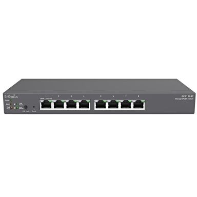 Televes EnGenius ECS1008P Switch 8 porter