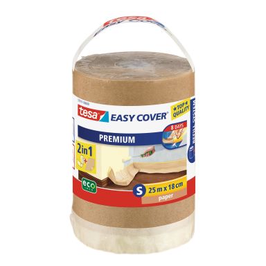 Tesa Easy Cover Premium Maskeringsfilm papper, 25 m x 180 mm