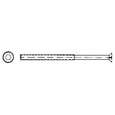 ASSA 802151100011 Höghållfasthetsskruv krom