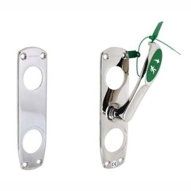 ASSA 179 Underläggsskylt 3 mm, förnicklad