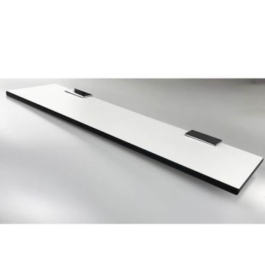 Skånebeslag 2210005 Badeværelseshylde kompaktlaminat, 500x130x10 mm