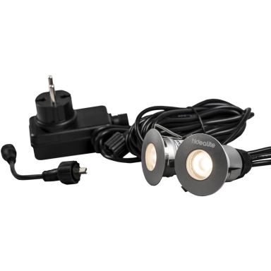 Hide-a-Lite Decklight Super Garden Kit LED-armatursset 3000K, 2x75 lm