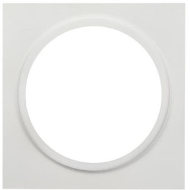 Hide-a-Lite 7470045 Dekorram Ø85 mm, vit