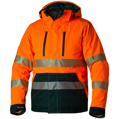 Top Swede 127 Jakke Bemærk, orange/marineblå