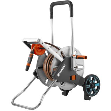 Gardena AquaRoll M Easy Metal Letkuvaunu sisältää 25 metrin FLEX-letkun, 1/2"