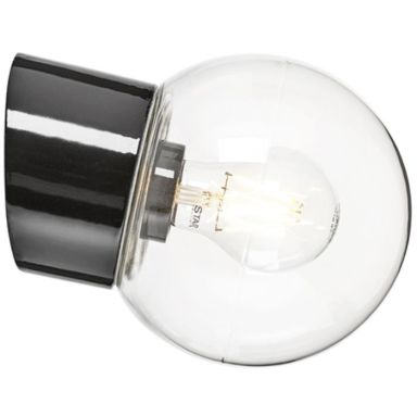 Ifö Electric 6044-510-16 Väggarmatur klar, sned, IP54