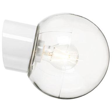 Ifö Electric 6045-510-10 Väggarmatur klar, sned, IP54