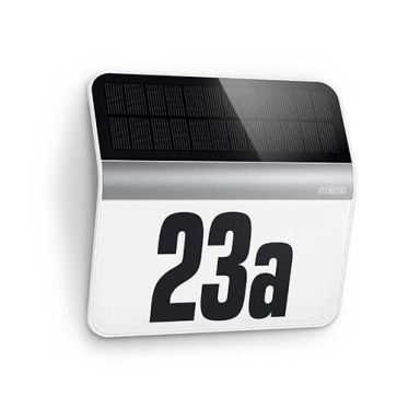 Steinel XSOL LH-N Husnummer armatur med solpanel