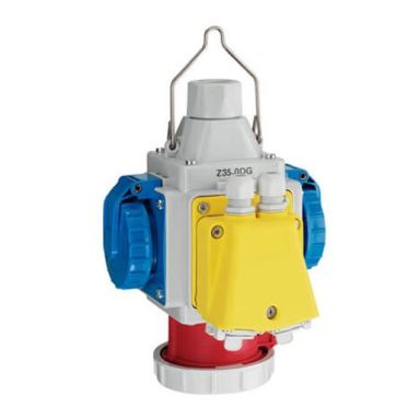 LKB Z350DG Centralapparat CEE + Schucko + RJ4