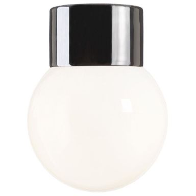 Ifö Electric Classic Glob 150 Takarmatur IP54, rak, E27, opal