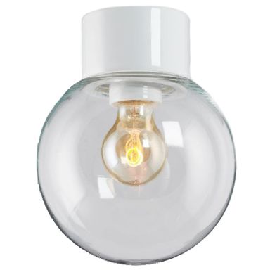 Ifö Electric Classic Glob 180 Takarmatur IP54, rak, E27, rak