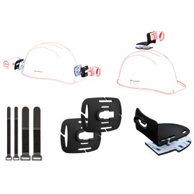Led Lenser 502314 Hjälmfäste till F H5R, H7R, H15R Work och H5 Core