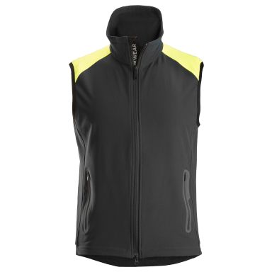 Snickers Workwear 8029 Väst svart/neongul