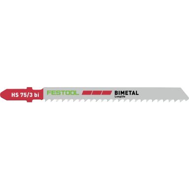 Festool HS 75/3 BI/5 Sticksågsblad 5-pack