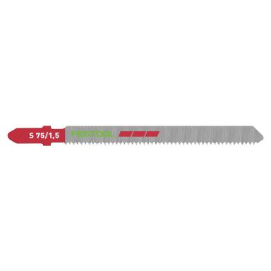 Festool PLASTICS PROFILE S 75/1,5/5 Sticksågsblad 5-pack