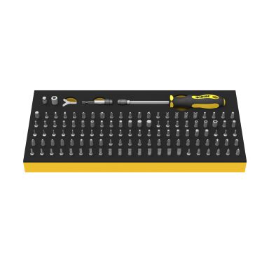 Ironside 102559 Bitssæt 115 dele, 1/4"