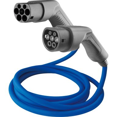 Gelia Amptec Ladekabel 3-fas, mode 3, type 2 til type 2, 32 A