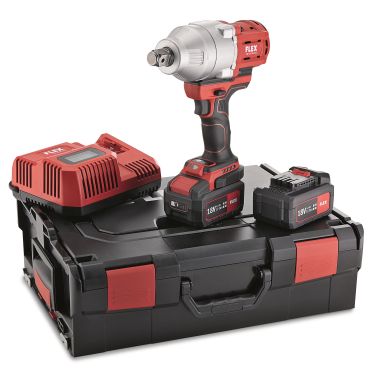 Flex IW3/4" 18.0-EC Slagnøgle med batteri og oplader