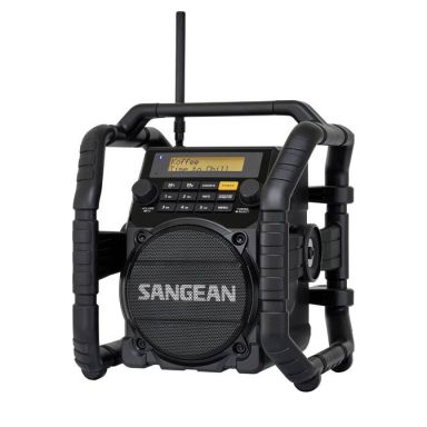 Sangean U5 DBT Työmaaradio Bluetooth, ladattava