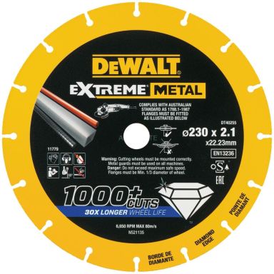 Dewalt Extreme Metal Diamond Edge Kappeskive