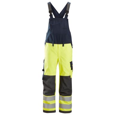 Snickers Workwear 6060 ProtecWork Avohaalari huomioväri, keltainen/laivastonsininen