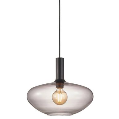 Nordlux ALTON Pendelarmatur rökfärgad, 35 cm