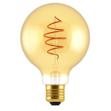 Nordlux DECO SPIRAL LED-lampa E27, 5W, G95