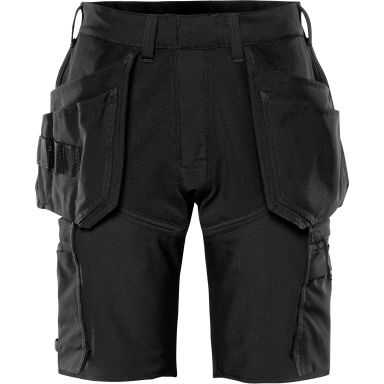 Fristads 2598 LWS Arbetsshorts herrmodell, svart