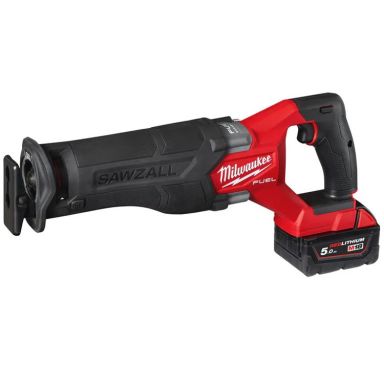 Milwaukee M18 FSZ-502X Akkupuukkosaha sis. akun ja laturin