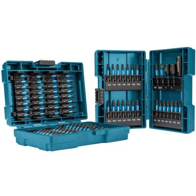 Makita Impact Black Ruuvikärkisarja 90 osaa, 2 laatikkoa