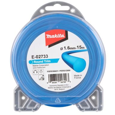 Makita E-02733 Trimmertråd 1,6 mm x 15 mm