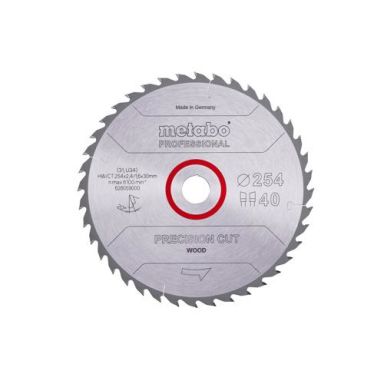 Metabo 628059000 Savklinge 254x30 mm 40T