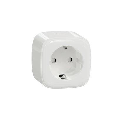 Schneider Electric Wiser CCT711119 Pistorasia 1-osainen, maadoitettu, smart plug