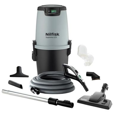 Nilfisk All-In-One LCD Deluxe Centraldammsugare