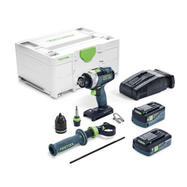 Festool TPC 18/4 5,2/4,0 I-Plus-SCA Skruvdragare med batteri och laddare
