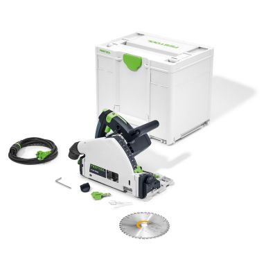 Festool TS 55 FEBQ-Plus Sänksåg utan styrskena, 1200 W