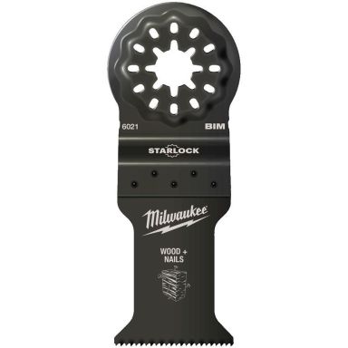 Milwaukee SL BIM WM35X42 Instickssågblad 35 x 42 mm, Starlock