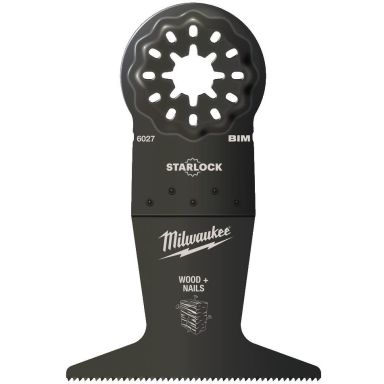 Milwaukee SL BIM WM65X42 Instickssågblad 65 x 42 mm, Starlock