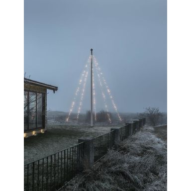 Konstsmide 4781-837 Flaggstångsslinga amberfärgade LED