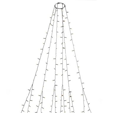 Konstsmide 6661-830 Julgransslinga 6 slingor, LED, 240 cm