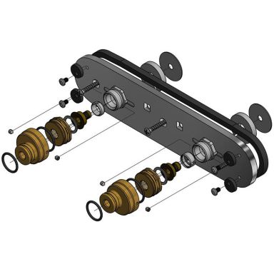 Grohe 125357 Väggfixeringssats