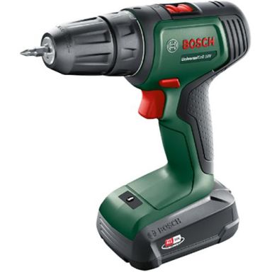Bosch DIY Universal Drill 18 Skruetrækker med 1 stk. 1,5 Ah batteri og oplader